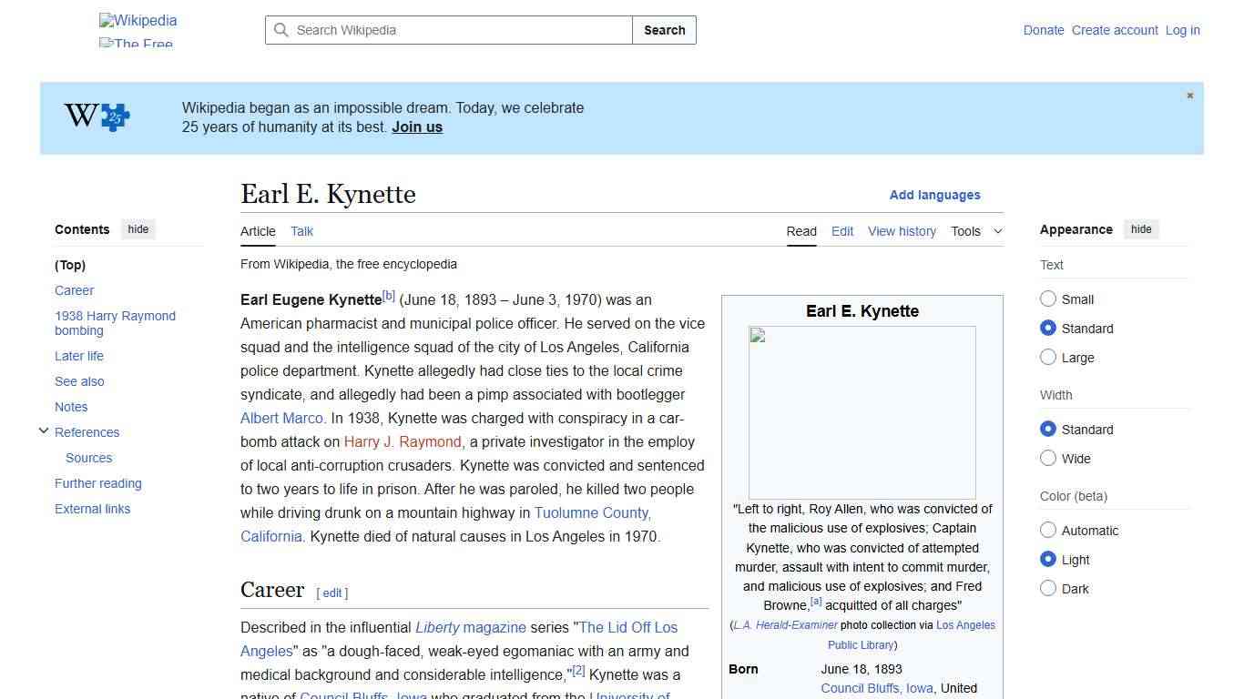 Earl E. Kynette - Wikipedia